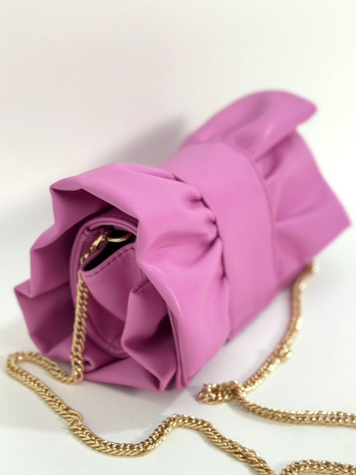 Borsa in eco pelle “Fiocco”