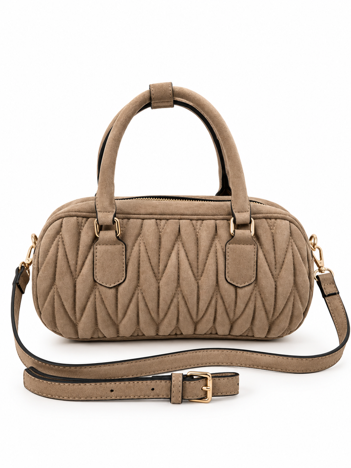 Borsa scamosciata “Mia”