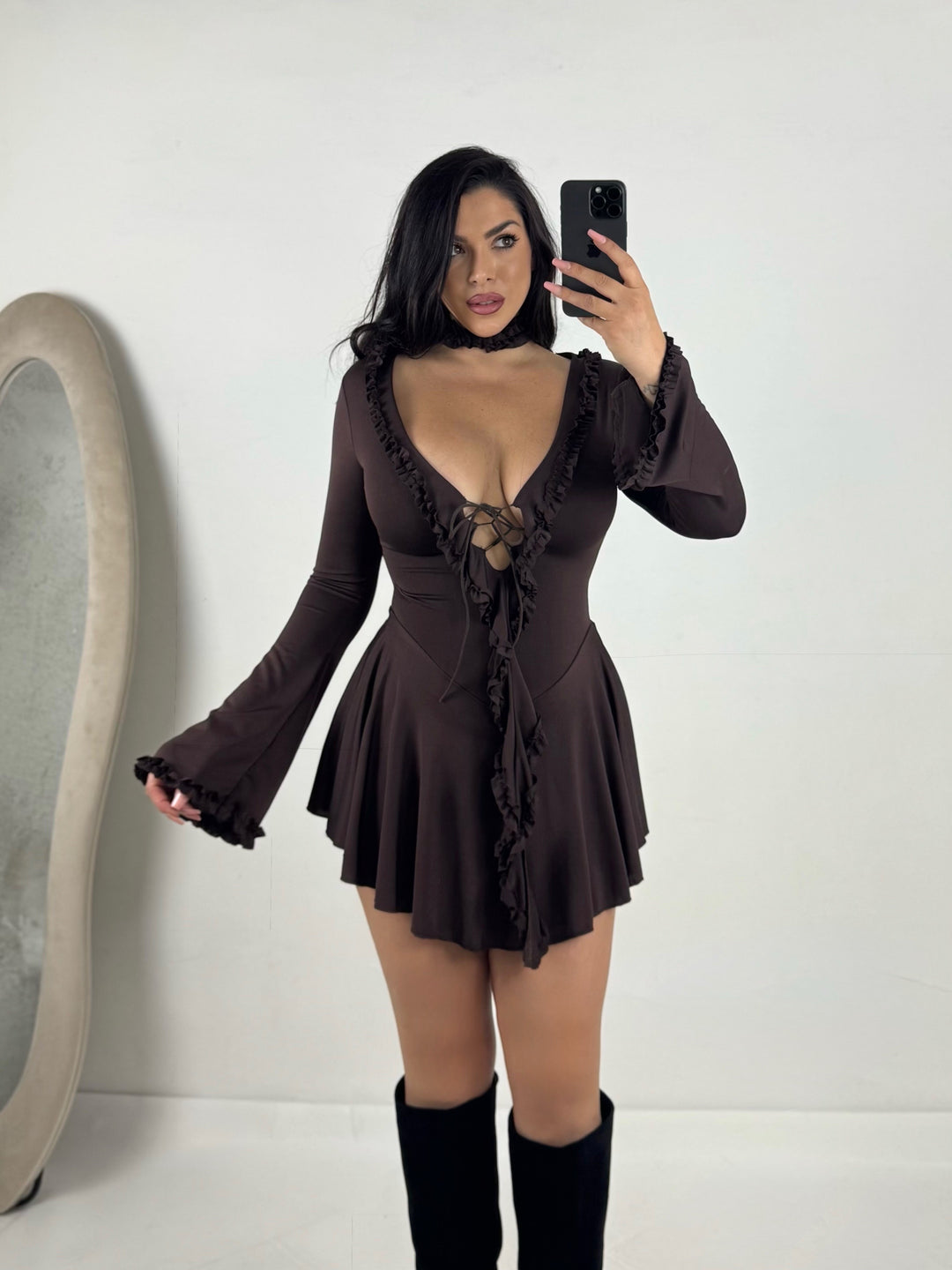 Abito con pantaloncini “Penelope”