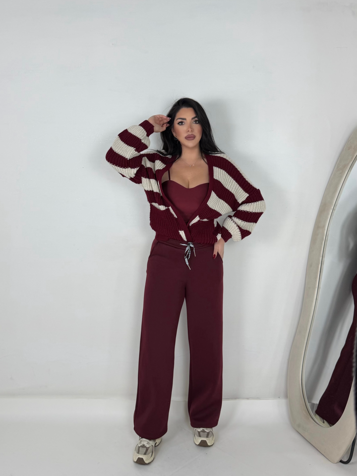 Pantaloni felpati “Julia”