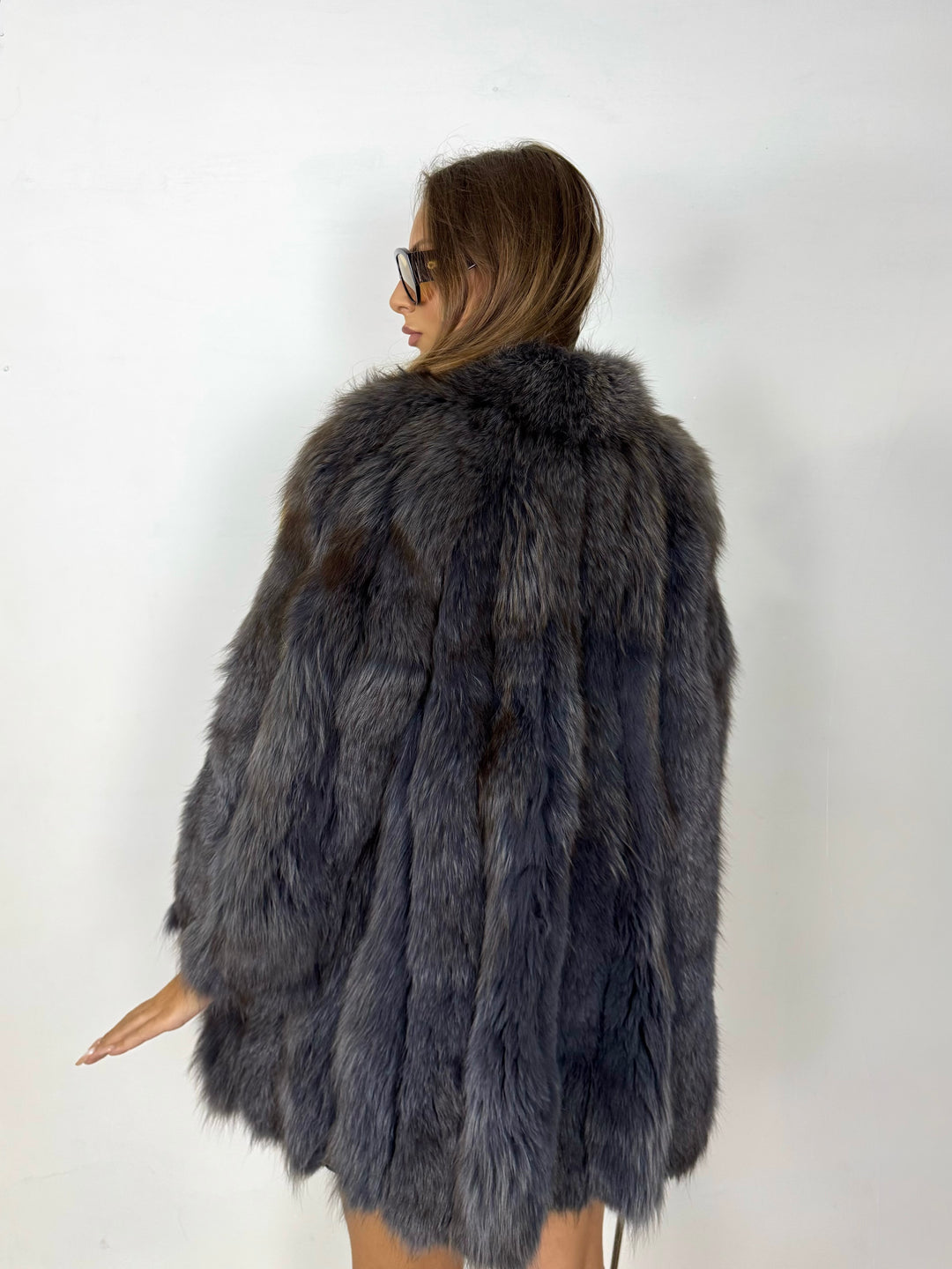 Pelliccia in volpe Vintage 54