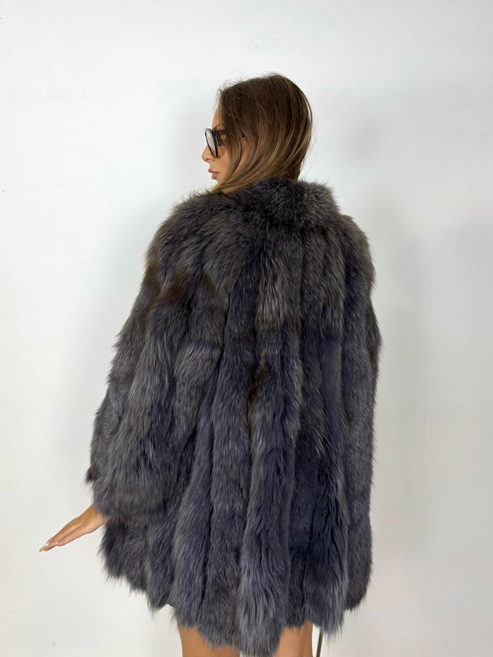 Pelliccia in volpe Vintage 54