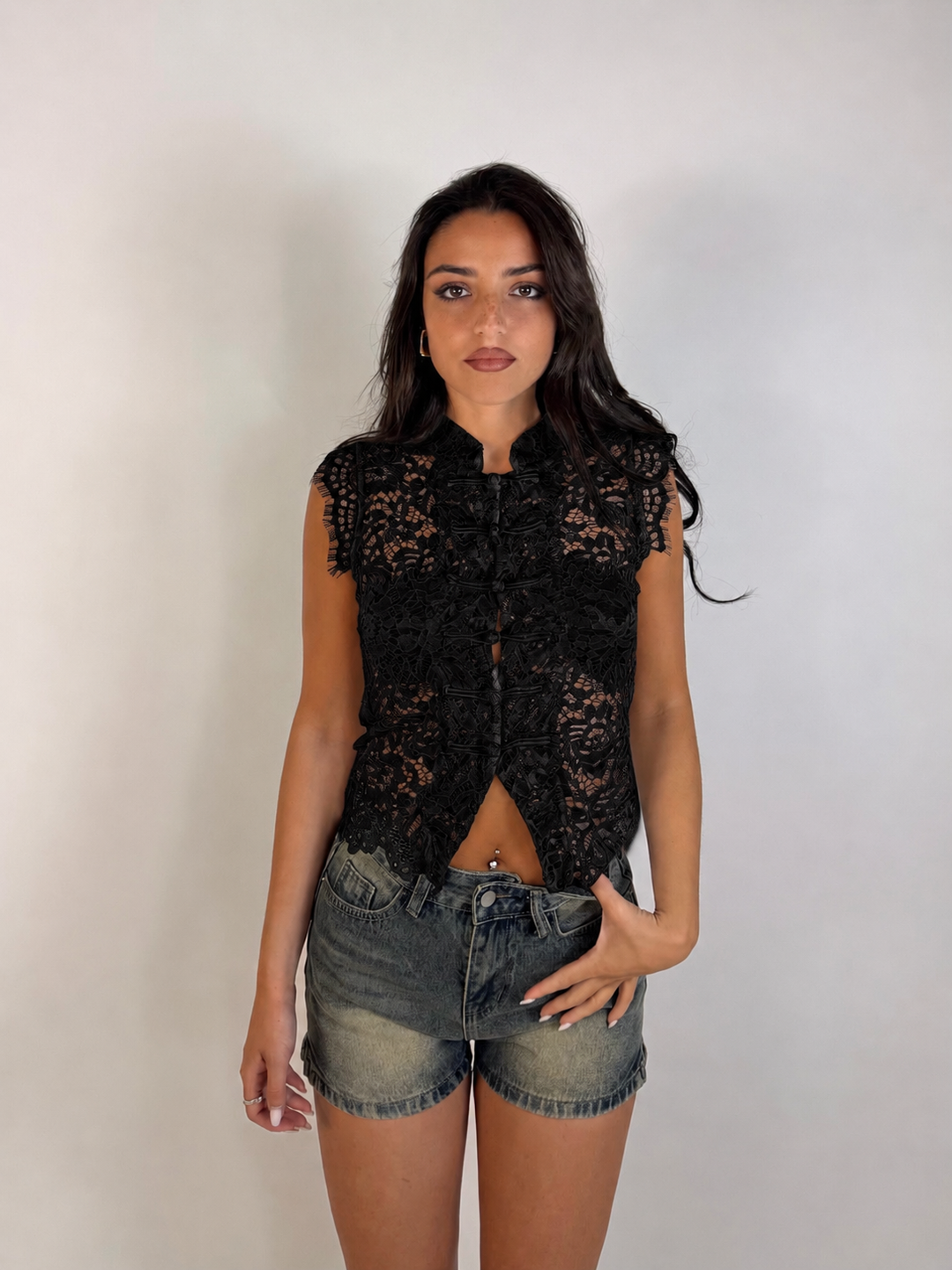 Maglia in pizzo “Japan”
