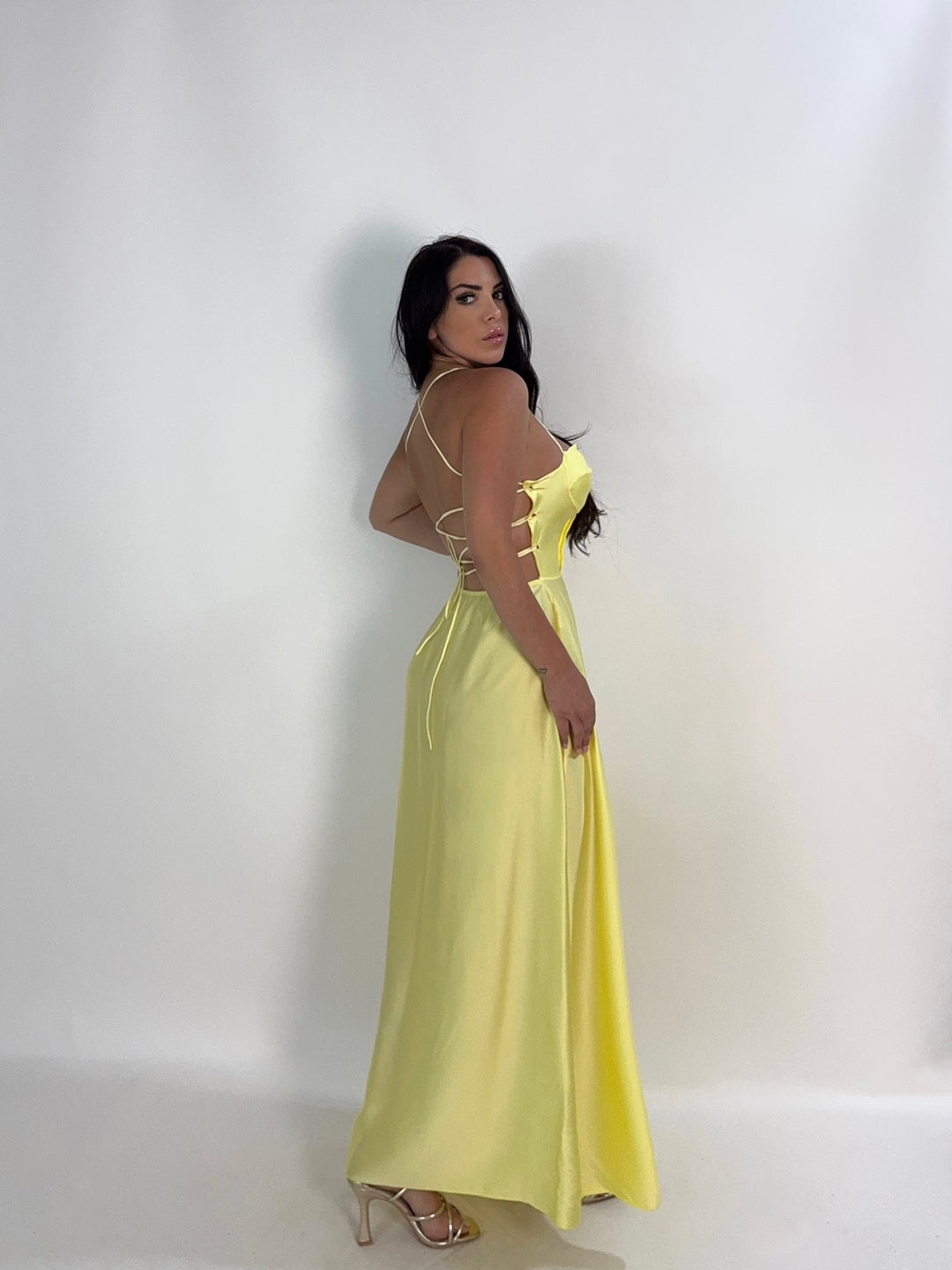 Abito in raso “Seraphina”
