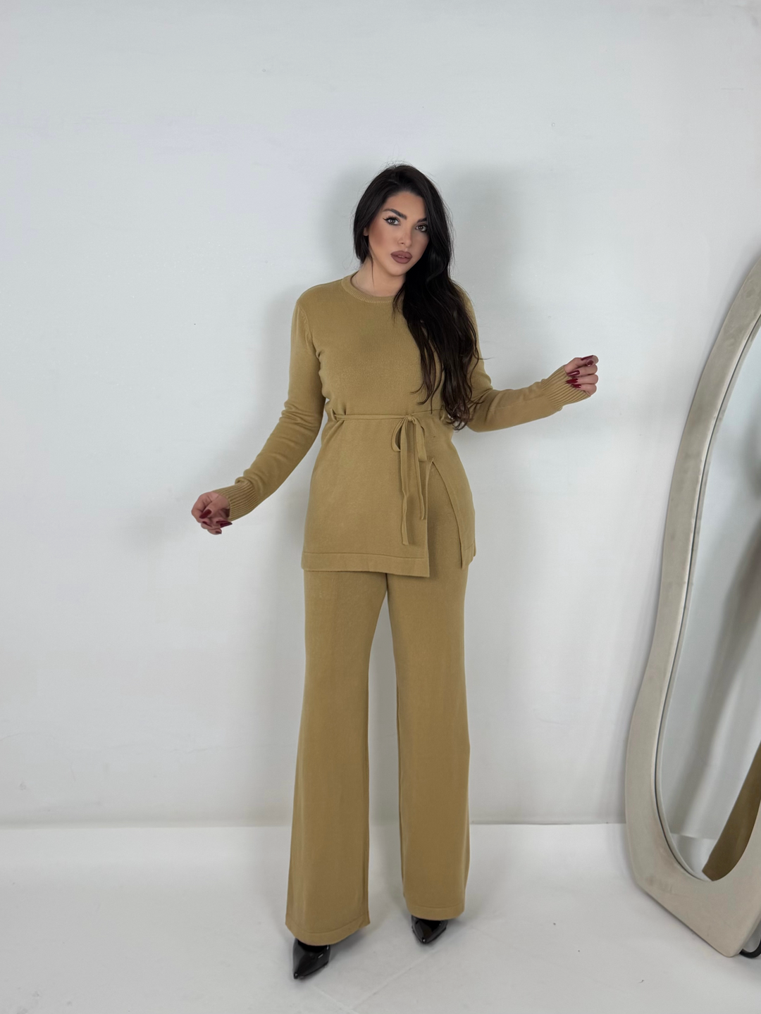 Coordinato in lana “Relax”