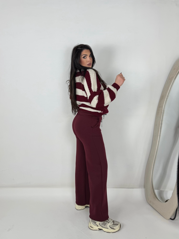 Pantaloni felpati “Julia”