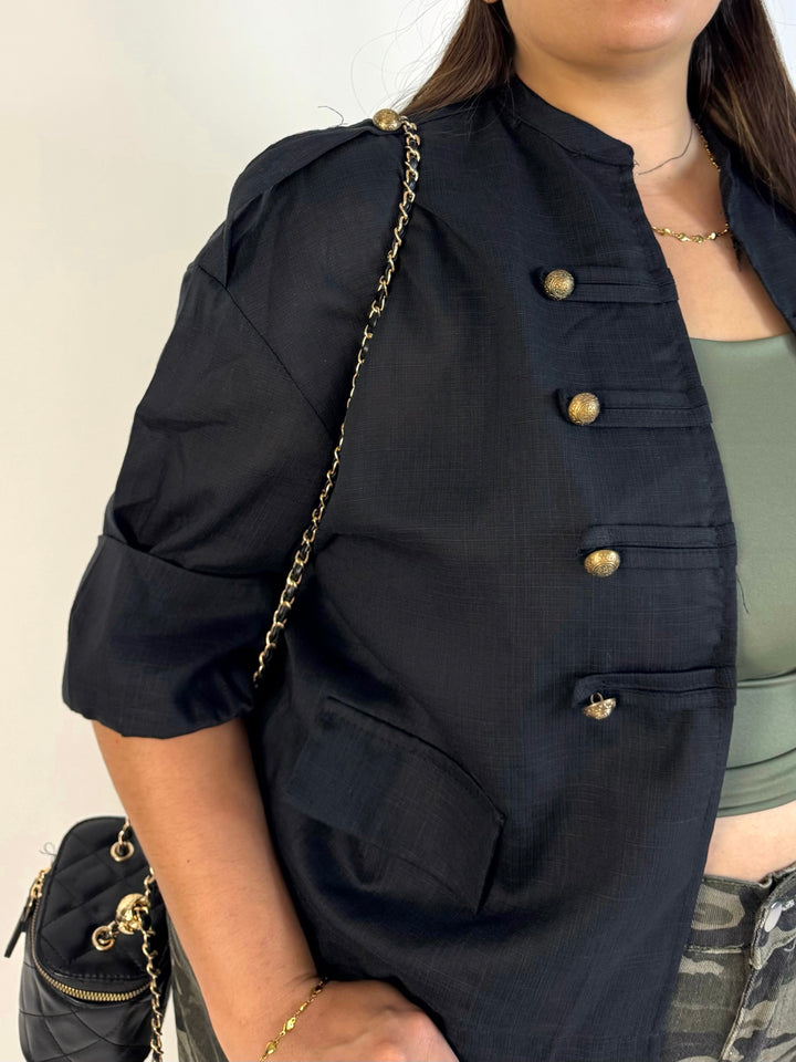 Giacca in lino “Alma”