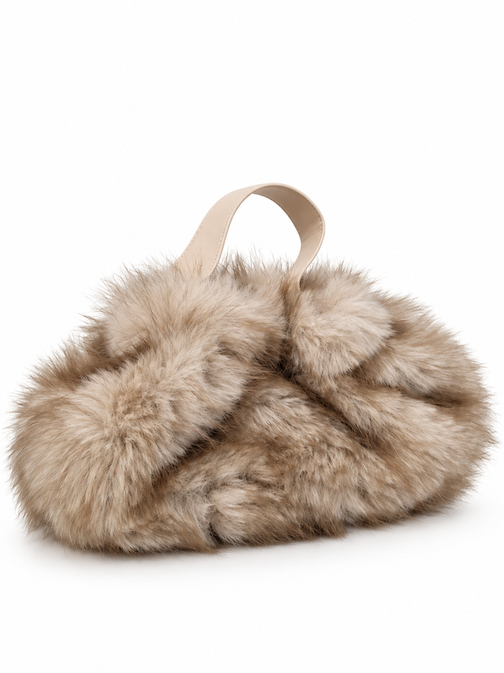 Borsa in eco pelliccia