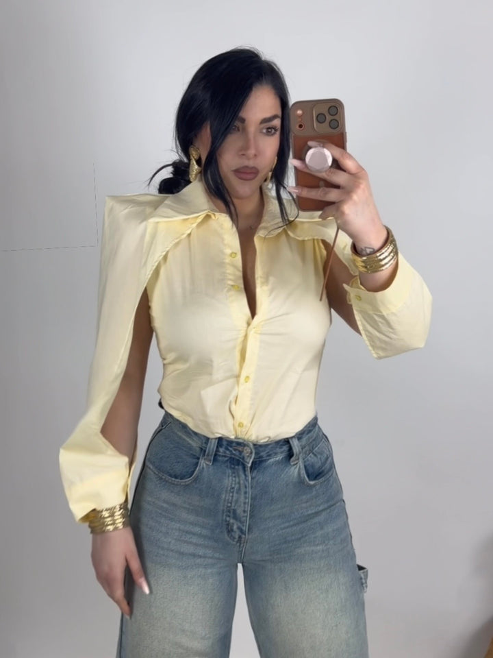 Camicia in cotone “Amour”