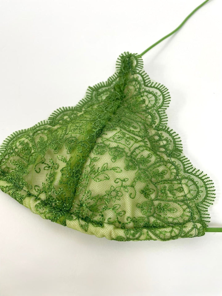 Costume a due pezzi in pizzo “Èlite”