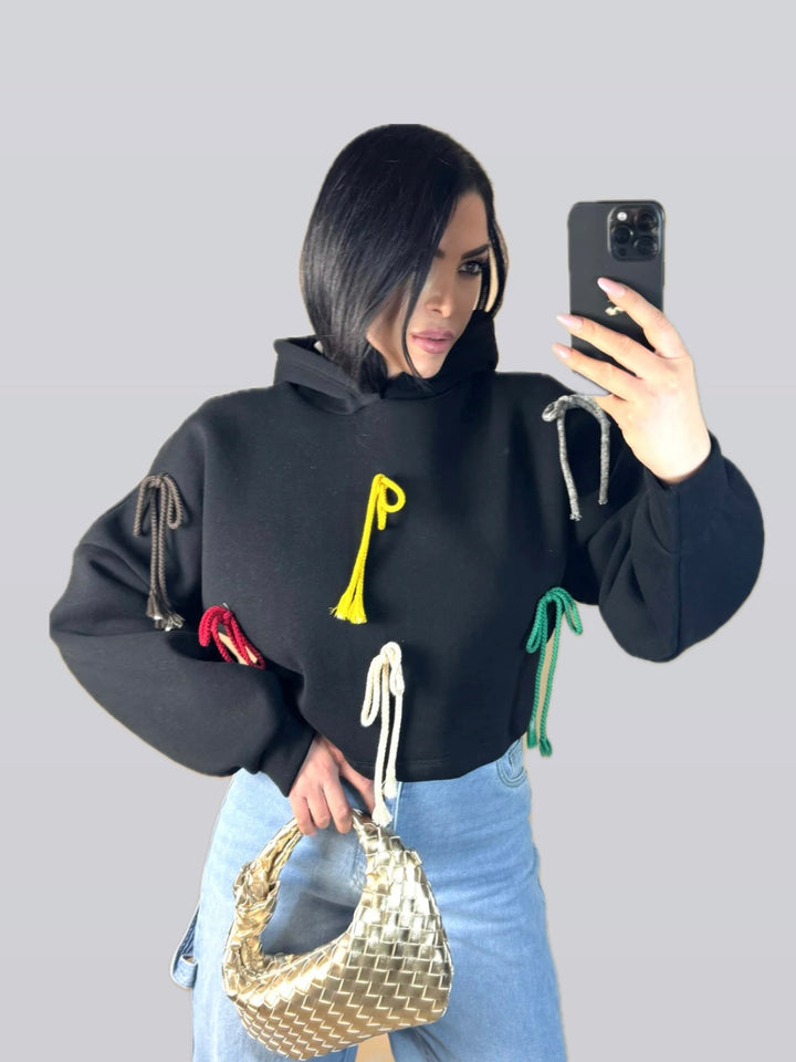 Felpa super felpata “Fiocco”