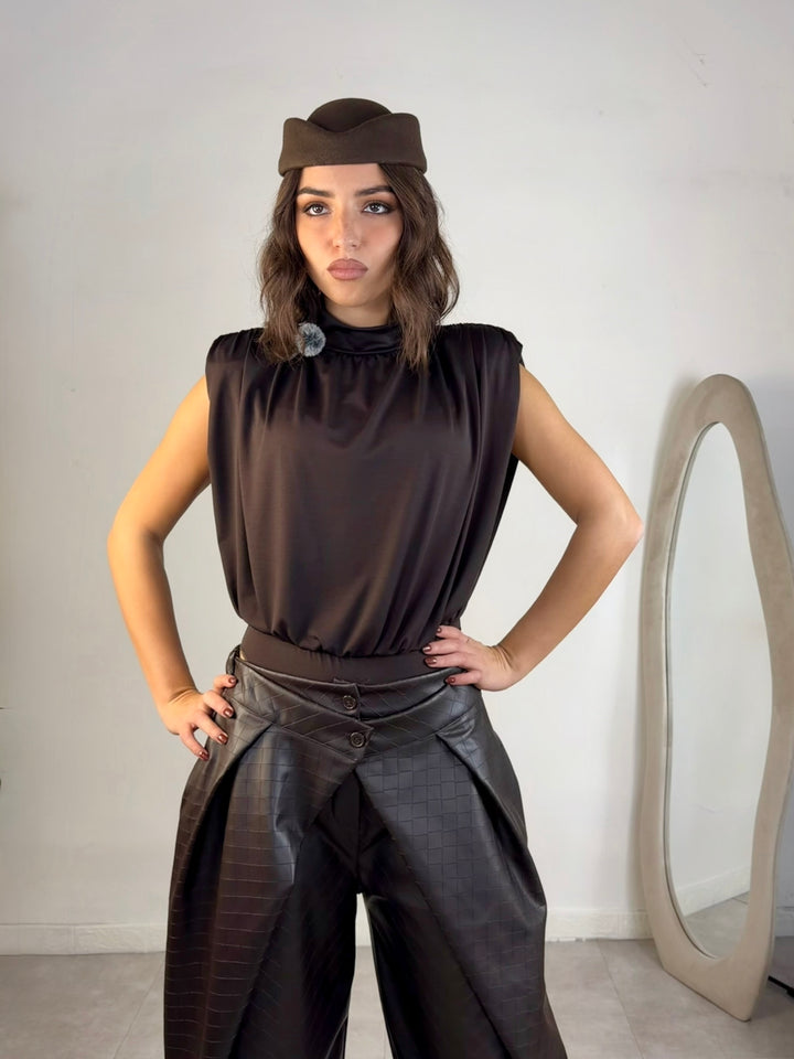 Body con spalline “Veneta”