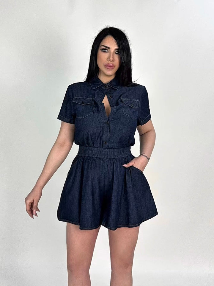 Coordinato in jeans “Vania”