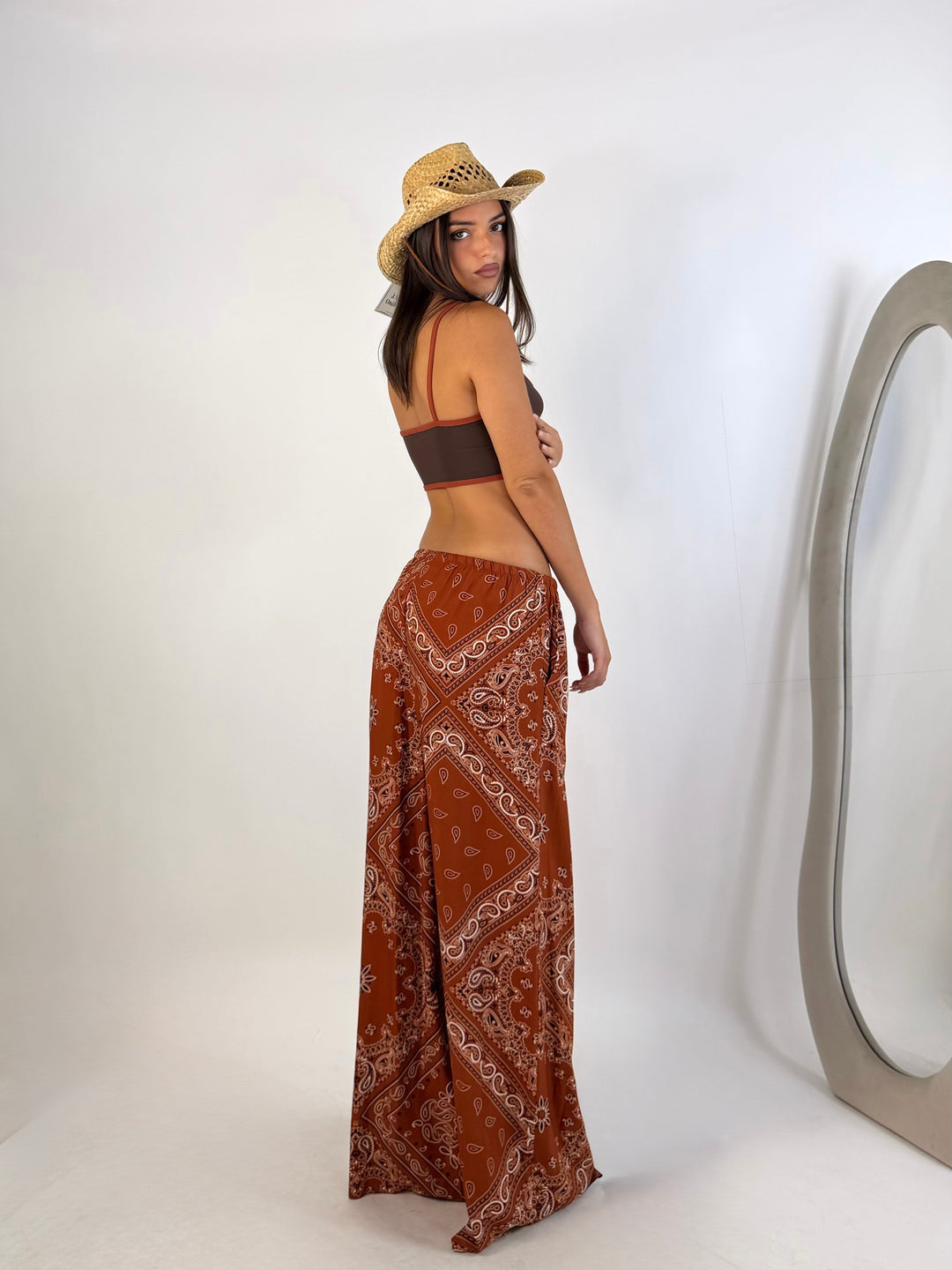 Pantaloni “Foulard”