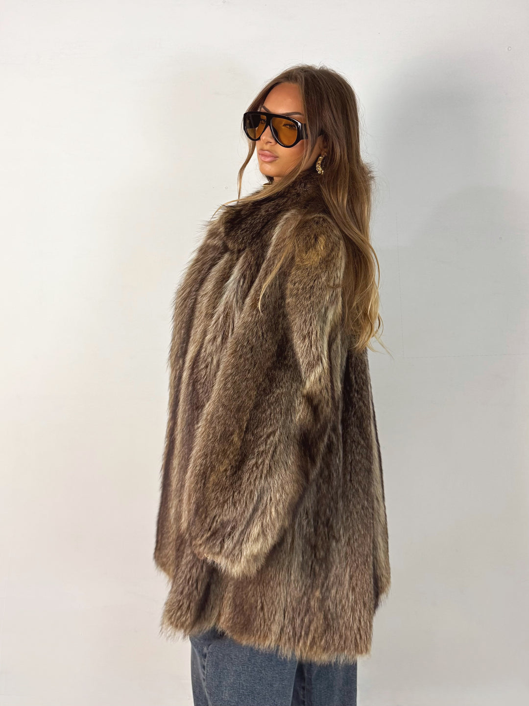 Pelliccia in marmotta Vintage 35