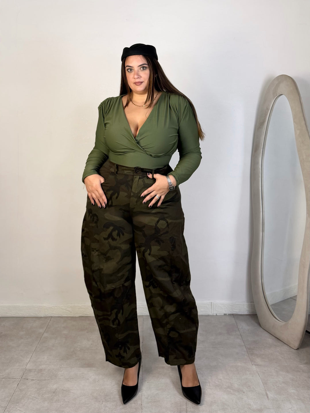 Pantaloni balloon militare “Savage”