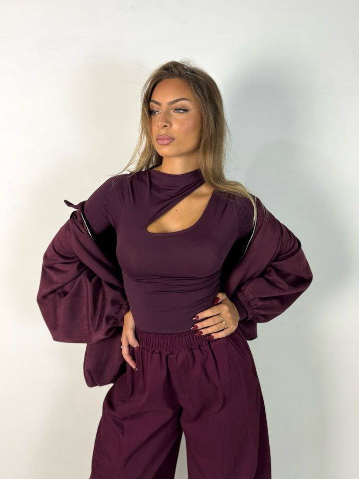 Body con cut out “Electra”
