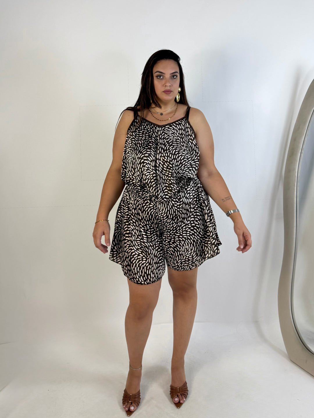 Coordinato in raso “Judith”