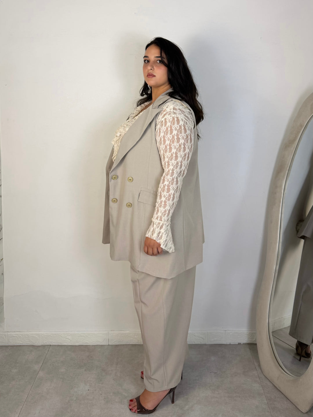 Blazer smanicato “Giselle”