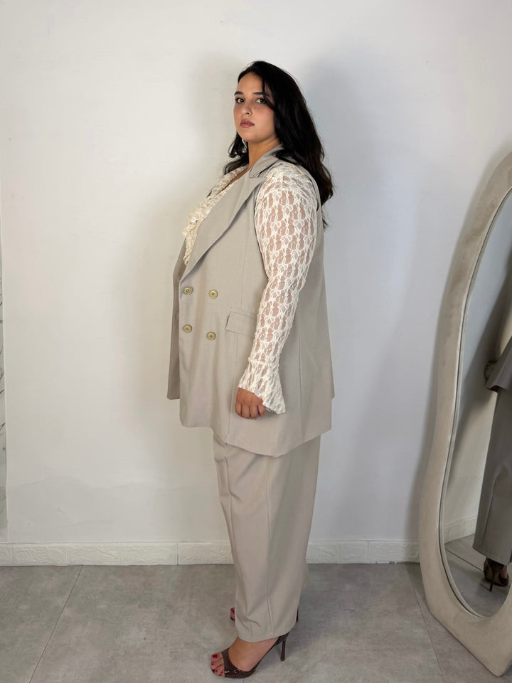 Blazer smanicato “Giselle”