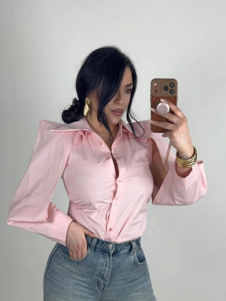 Camicia in cotone “Amour”