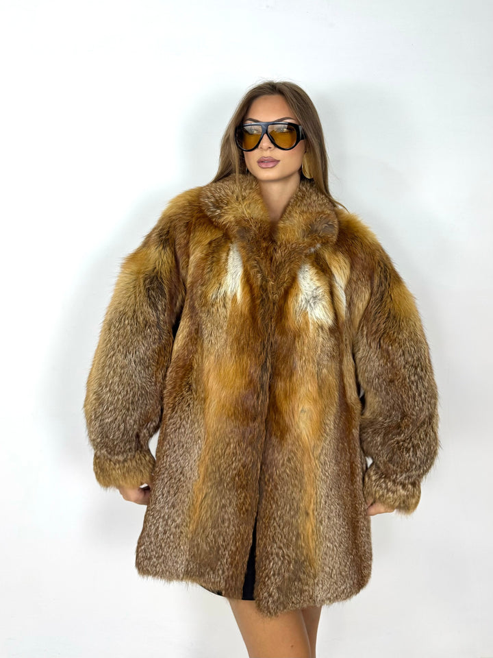 Pelliccia in marmotta Vintage 71