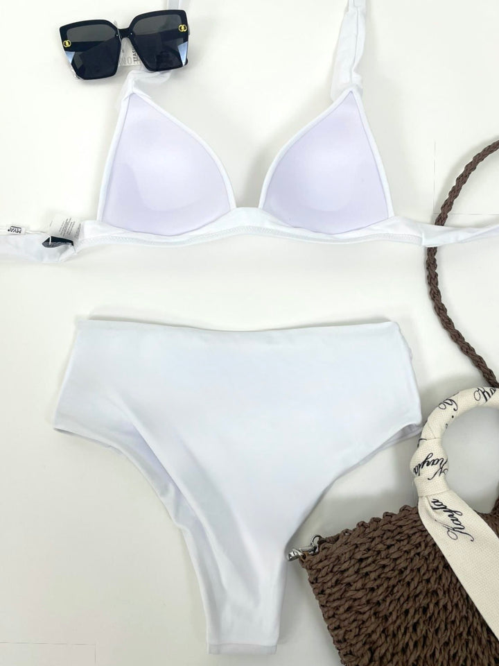 Costume due pezzi vita alta “Dune”