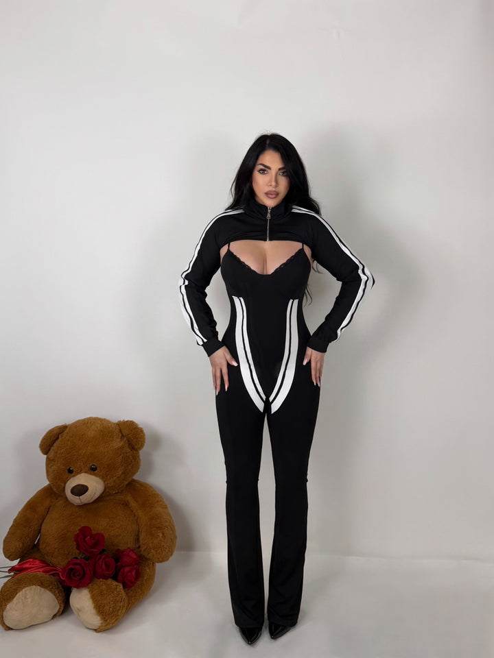 Tuta con coprispalle “Iconique”