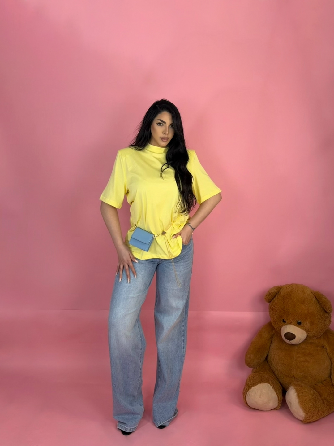 T-shirt con spalline "Core"