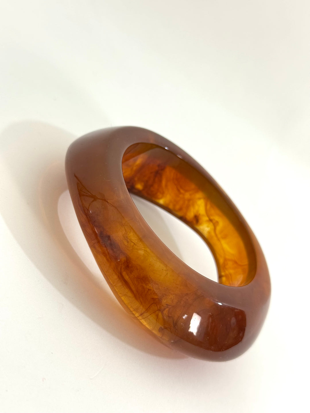 Bracciale rigido cuoio