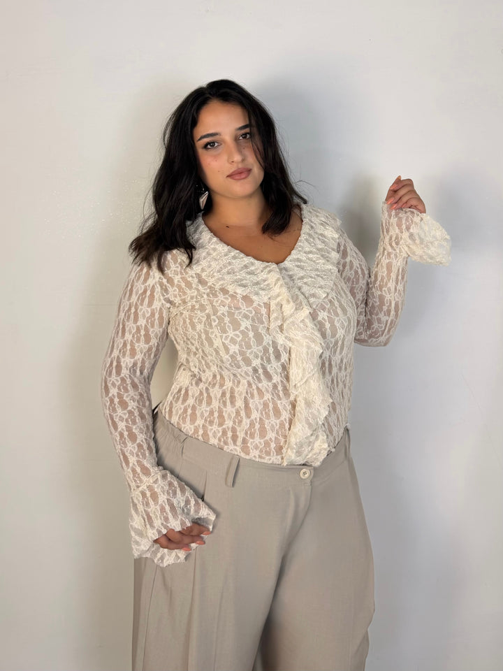 Maglia in pizzo “Giselle”