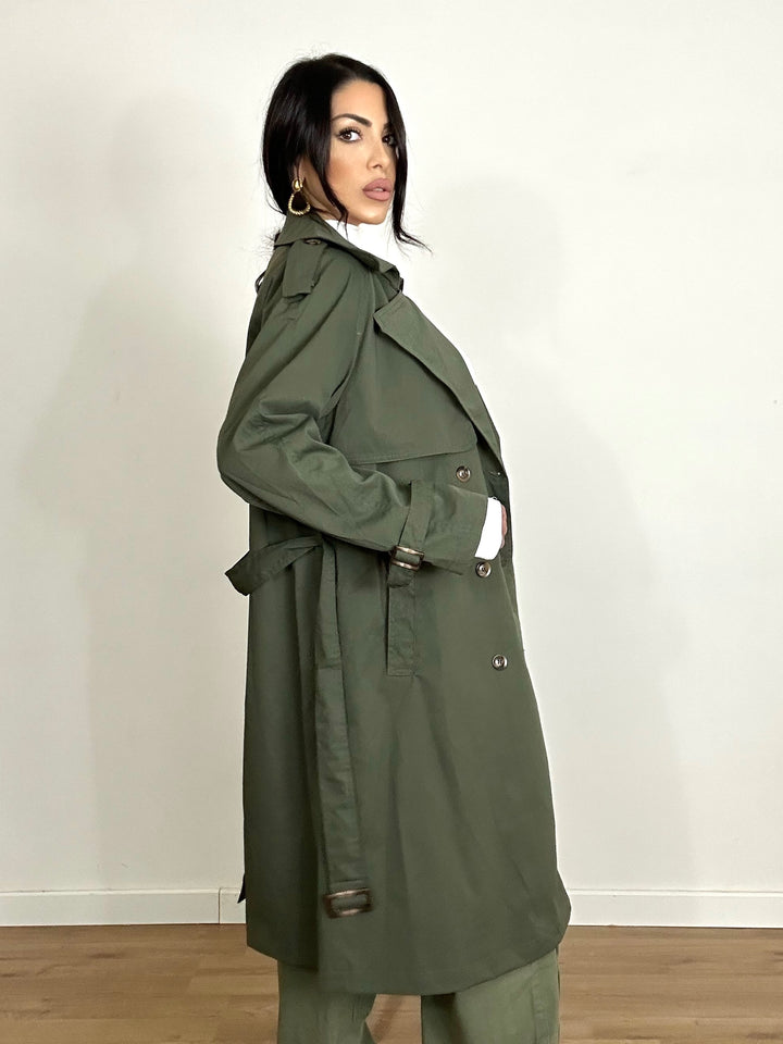 Cappotto trench doppiopetto "Keira"