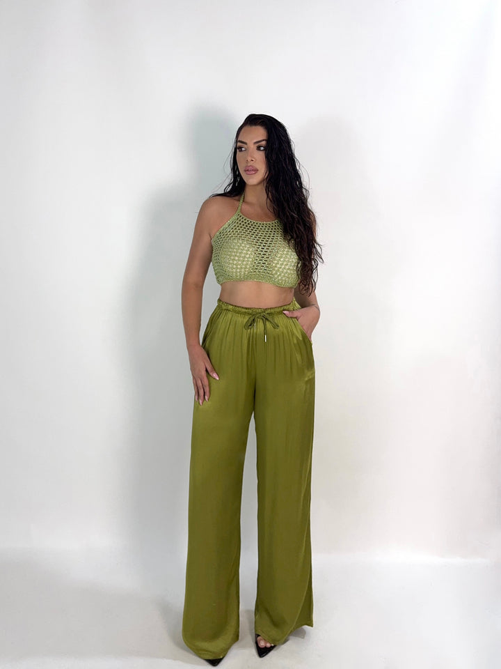 Pantaloni a palazzo “Luxe”