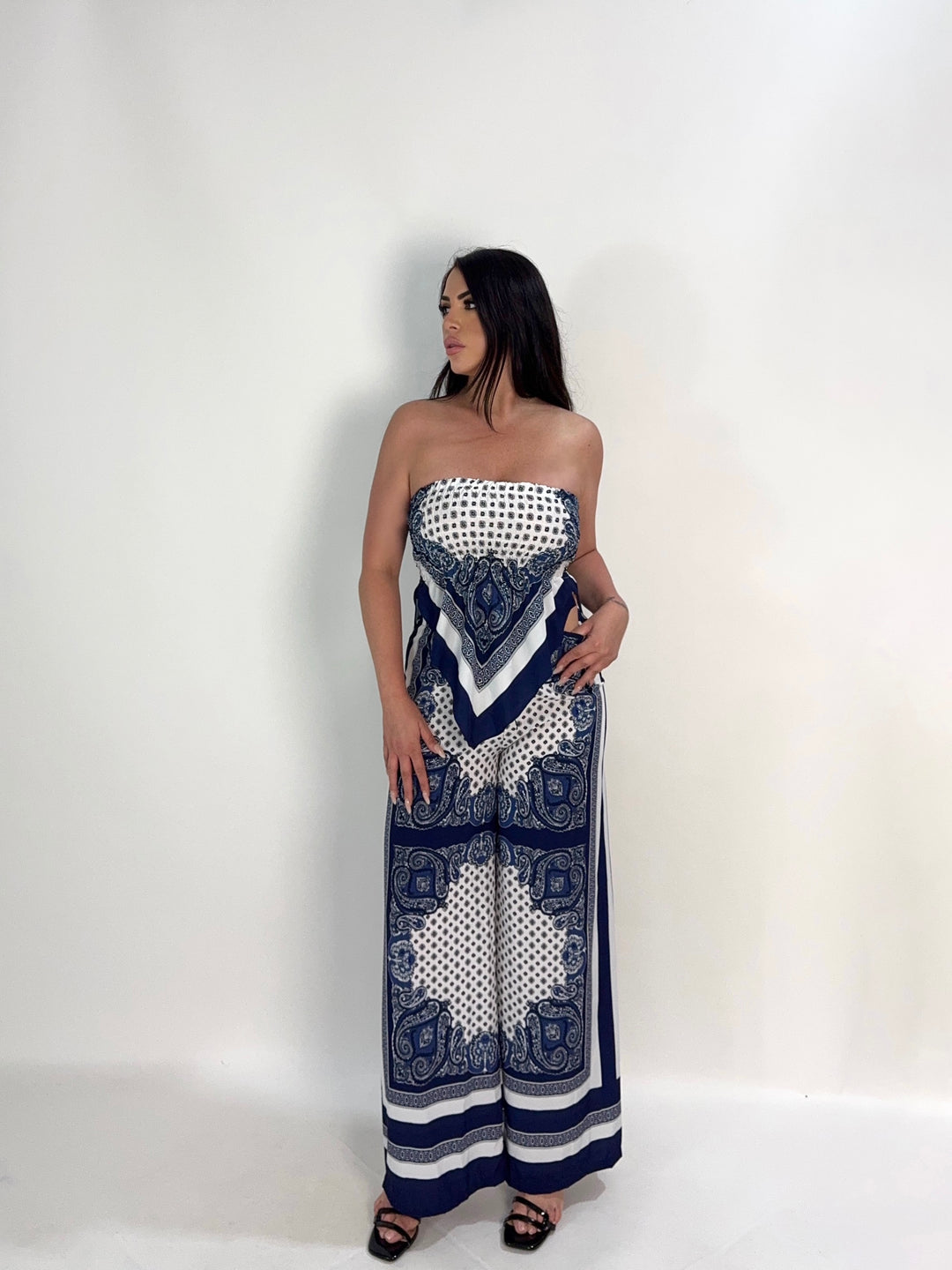 Coordinato in raso “Foulard”