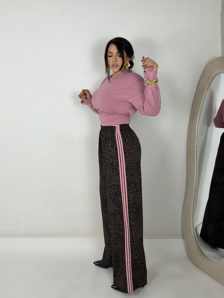 Pantaloni di tuta leopardati “Street”