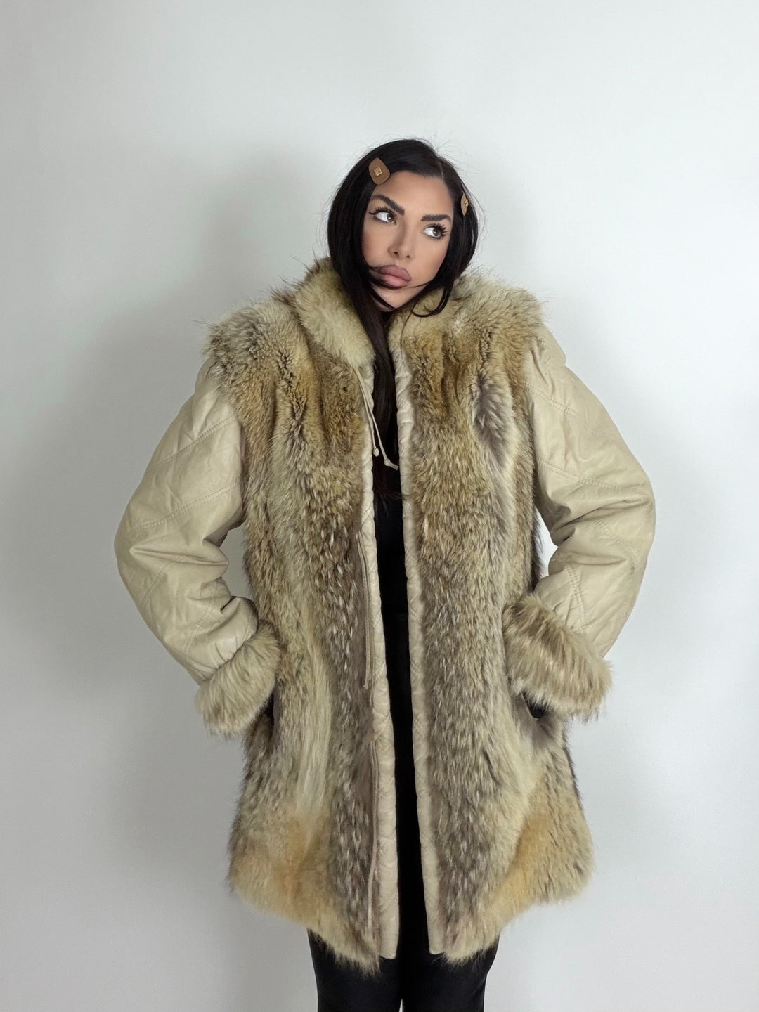 Pelliccia in volpe Vintage 176