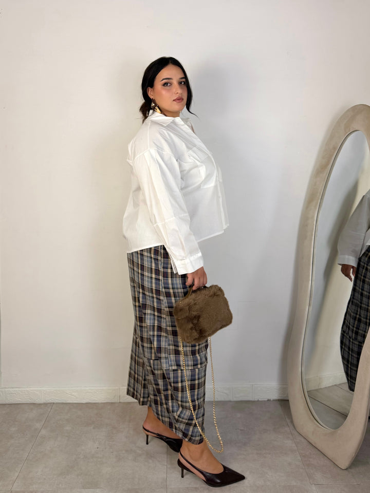 Pantaloni balloon scozzesi “Charlotte”