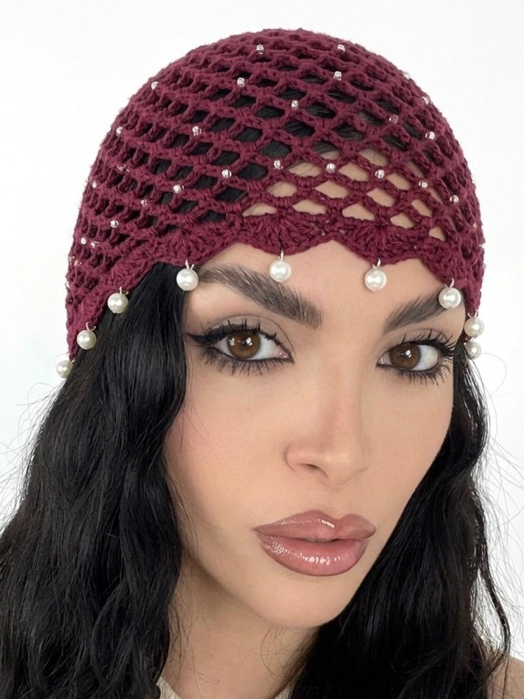 Cappello crochet “Perla”
