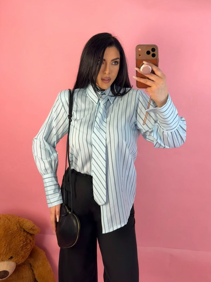 Camicia con cravatta “Valentina”