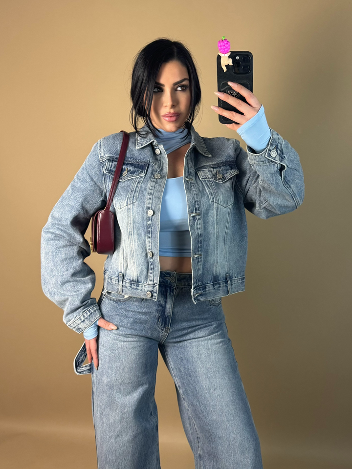 Coordinato in jeans “Yasmine”