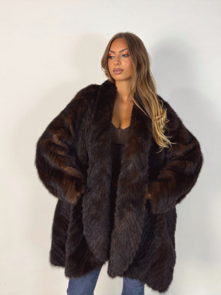 Pelliccia in visone Vintage 14