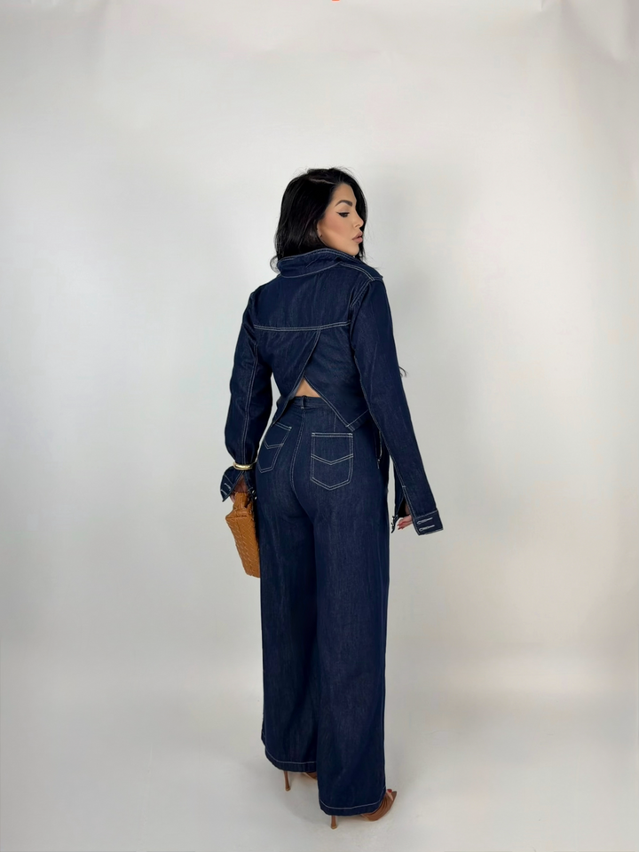 Coordinato in jeans “Serena”