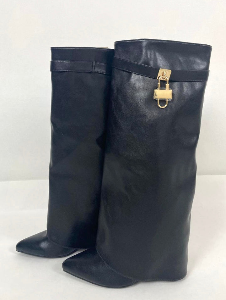 Stivali in eco pelle “Parigi”