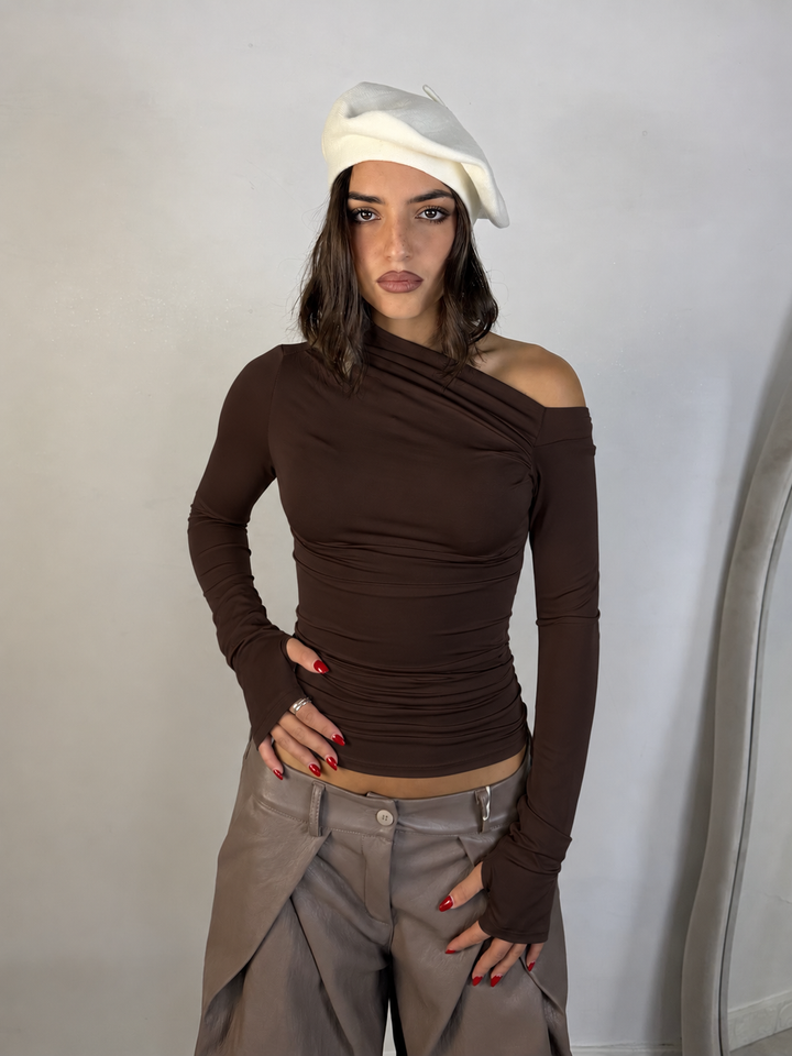 Maglia con maniche a guanto “Kimberly”