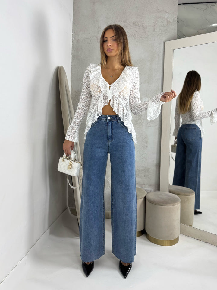 Jeans a palazzo “Candy”