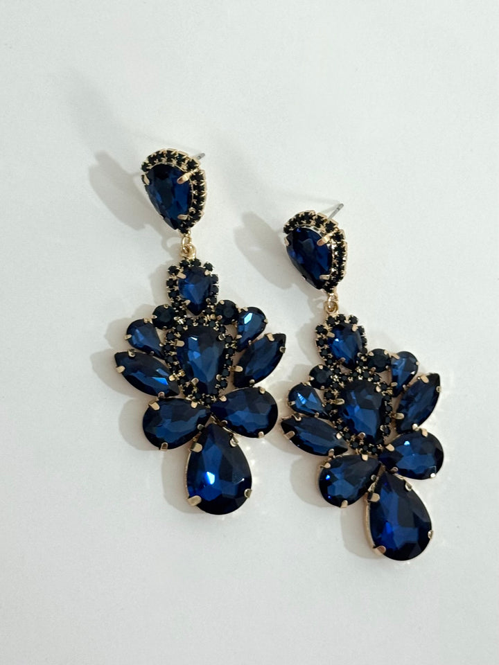 Orecchini pietre blu