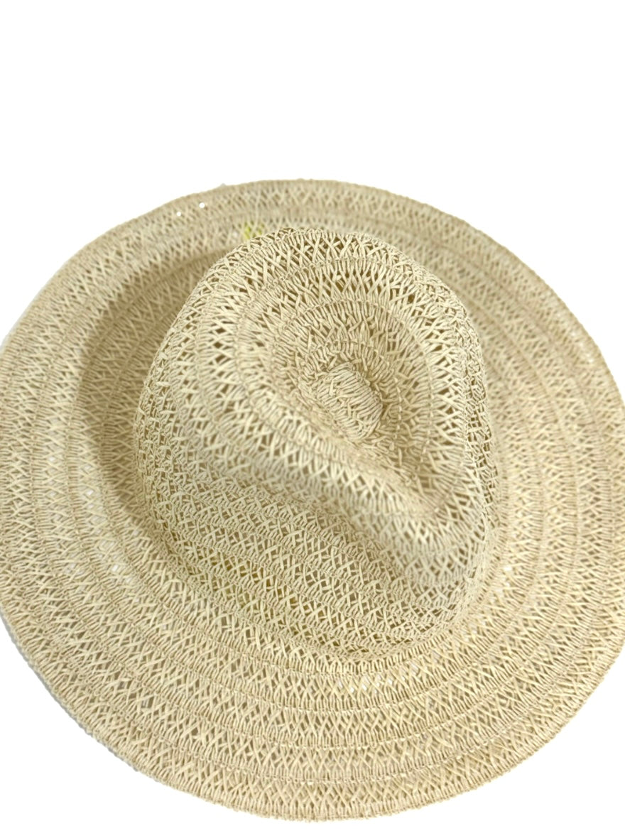 Cappello in rafia “Ivory”