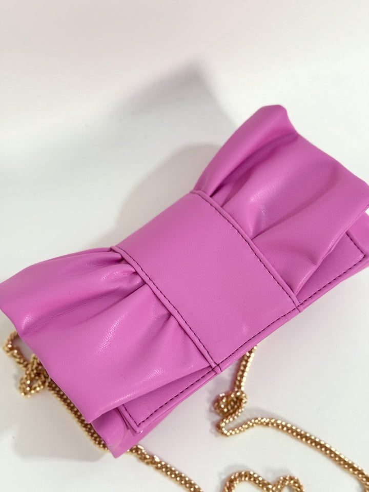 Borsa in eco pelle “Fiocco”