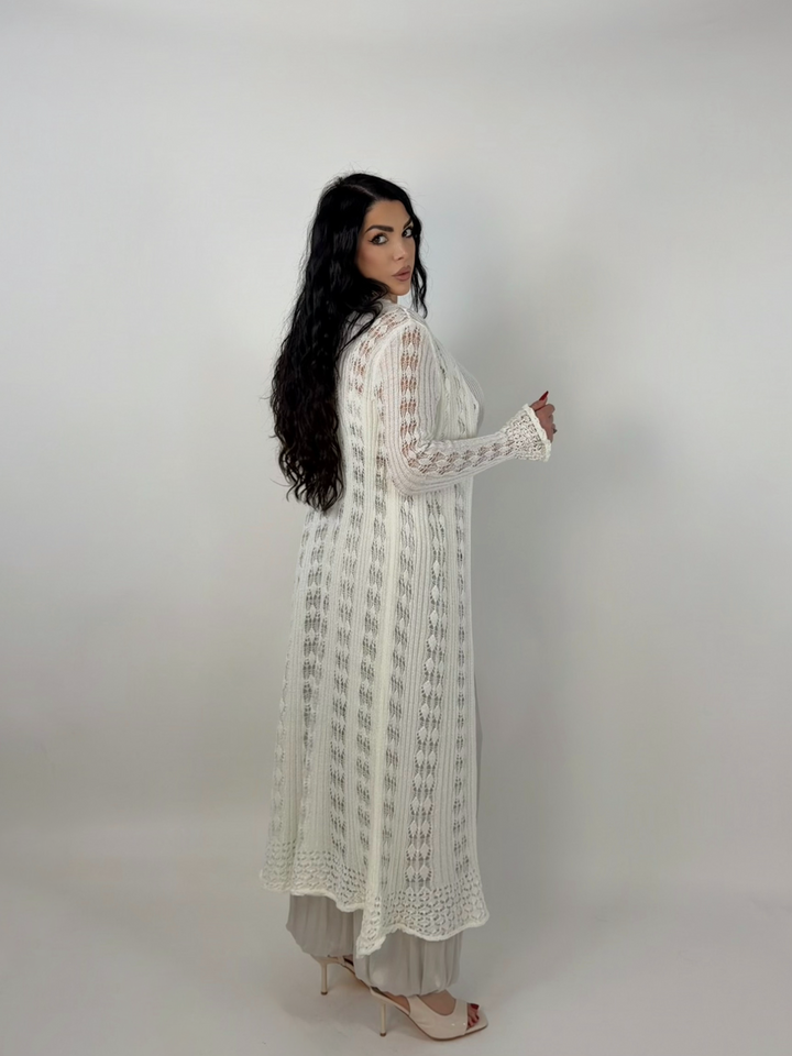 Cardigan in filo “Ritual”