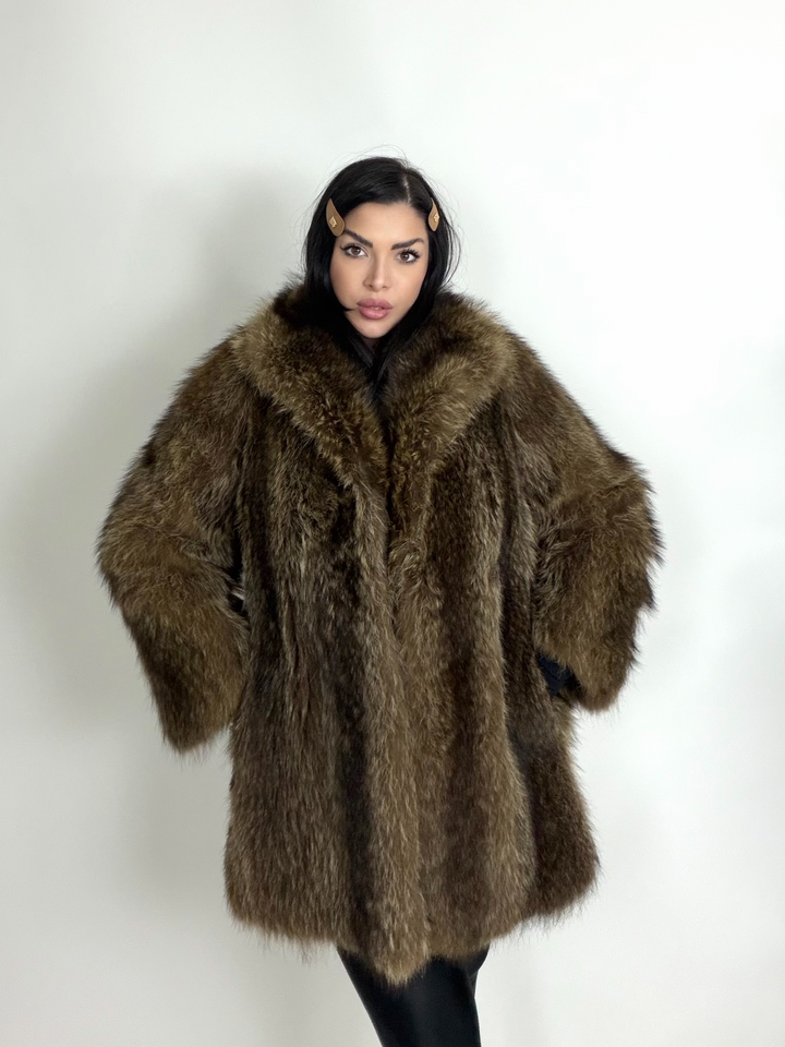 Pelliccia in marmotta Vintage 194